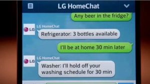 LG's texting appliances
